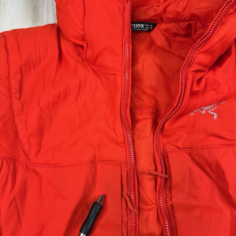 Arc'teryx Proton LT Hoody Women's Size XS Xtra Small Orange NO ZIPPER - Picture 12 of 16